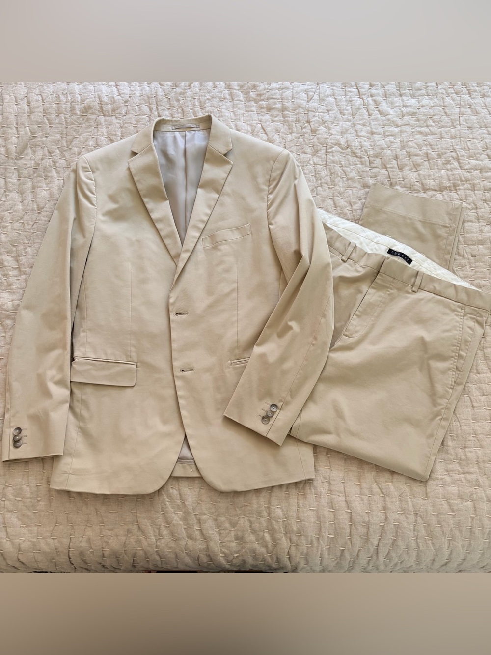 Tan Suit by Theory